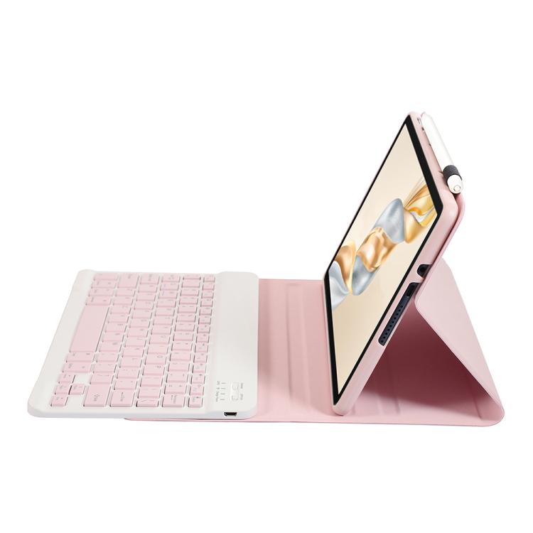For Honor Pad X9 Pro 11.5 AH28 Ultra-thin Detachable Bluetooth Keyboard Leather Tablet Case(Pink White) - Others Keyboard by PMC TechLife | Online Shopping South Africa | PMC TechLife | Buy Now Pay Later Mobicred