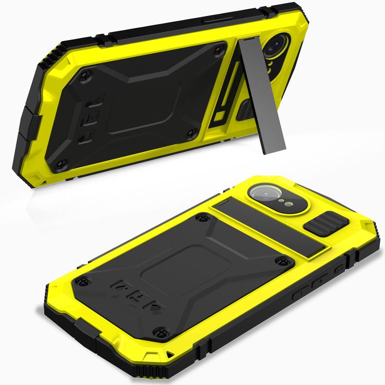 For iPhone 16e IP68 Waterproof Dustproof Shockproof Phone Case(Yellow) - iPhone 16e Cases by PMC TechLife | Online Shopping South Africa | PMC TechLife | Buy Now Pay Later Mobicred