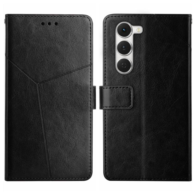 For Tecno Spark 40 Pro 4G Y-shaped Pattern Flip Leather Phone Case(Black) - free shipping - PMC TechLife - Order now!