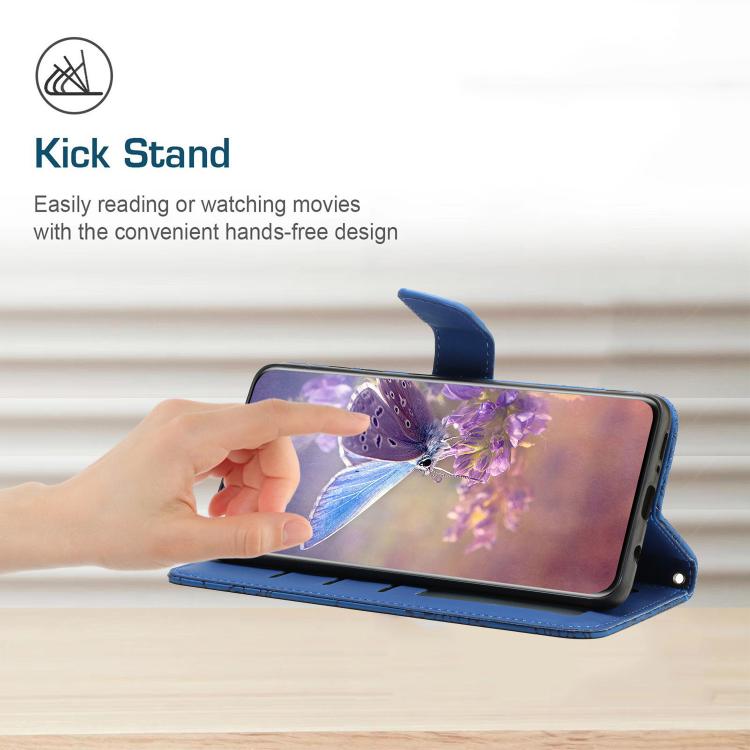For Tecno Spark 40C Skin Feel Butterfly Embossed Flip Leather Phone Case(Blue) - free shipping - PMC TechLife - Order now!