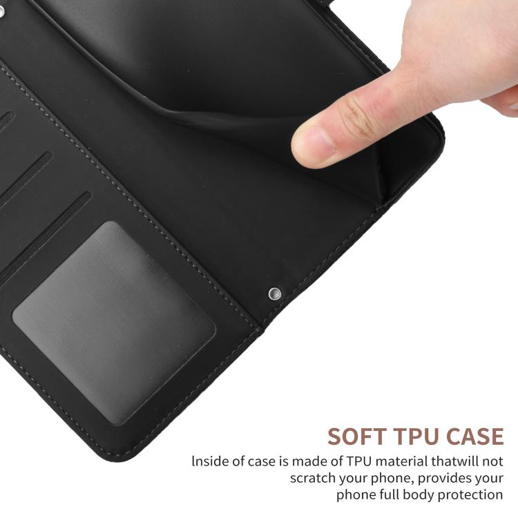 For Tecno Pova 7 5G Skin Feel Butterfly Embossed Flip Leather Phone Case(Black) - free shipping - PMC TechLife - Order now!