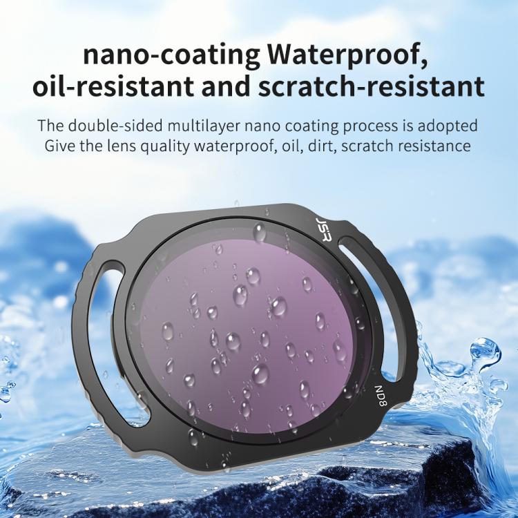 For DJI O4 Air Unit Pro / Avata 2 JSR YB Series Camera Lens Filter, Filter:ND256 - free shipping - PMC TechLife - Order now!