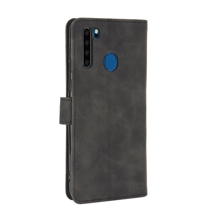 For Blackview A80 Pro Solid Color Skin Feel Magnetic Buckle Horizontal Flip Calf Texture PU Leather Case with Holder & Card Slots & Wallet(Black) - More Brand by PMC Jewellery | Online Shopping South Africa | PMC Jewellery