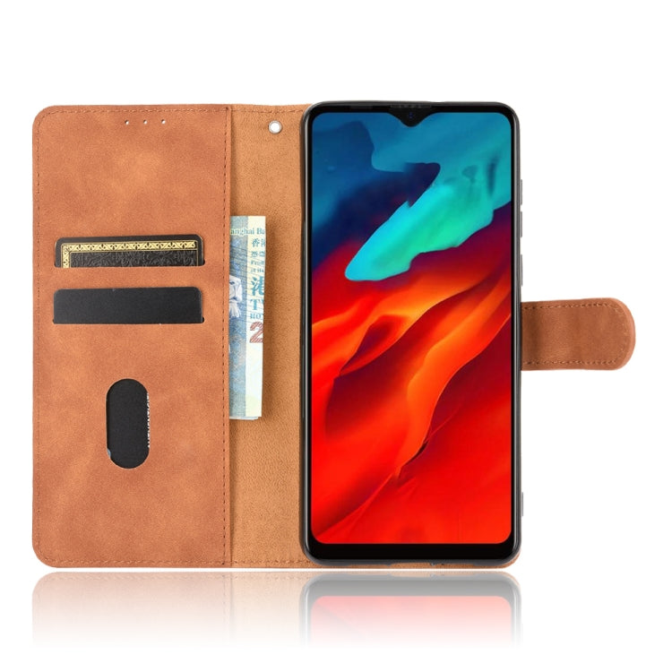 For Blackview A80 Pro Solid Color Skin Feel Magnetic Buckle Horizontal Flip Calf Texture PU Leather Case with Holder & Card Slots & Wallet(Brown) - More Brand by PMC Jewellery | Online Shopping South Africa | PMC Jewellery | Buy Now Pay Later Mobicred