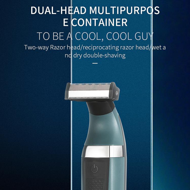 VGR V-393 Double Cuttter Head IPX5 Electric Shaver(Blue) - free shipping - PMc TechLife - Order now!
