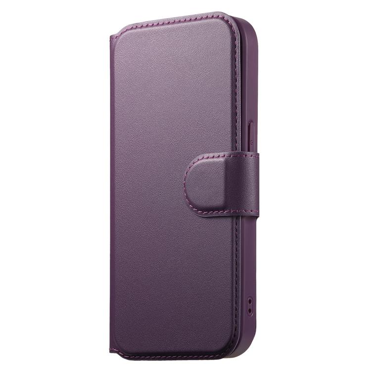 For iPhone 16e CaseNeo Finger Grip Strap MagSafe Leather Phone Case(Purple) - free shipping - PMc TechLife - Order now!