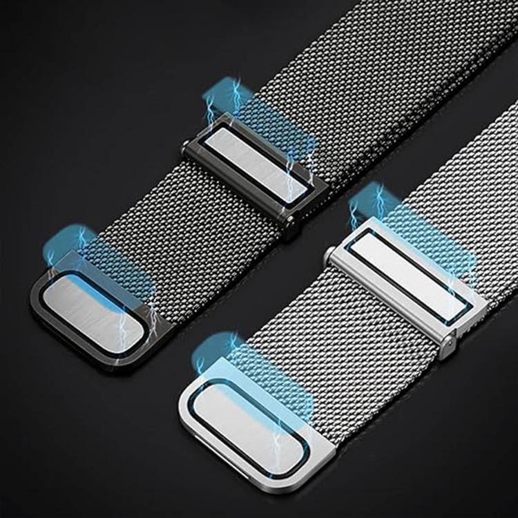 Kalebol 20mm Universal Loop Double Magnetic Buckle Milanese Strap(Starlight) - 20mm Bands by Kalebol | Online Shopping South Africa | PMc TechLife | Buy Now Pay Later Mobicred