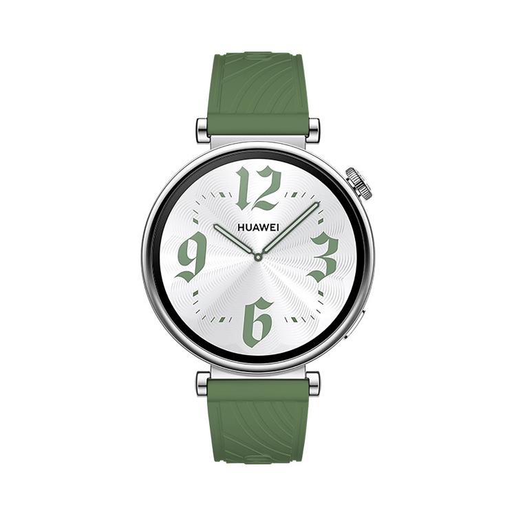 Kalebol 18mm Universal Textured Silicone Silver Buckle Strap(Spruce Green) - free shipping - PMc TechLife - Order now!