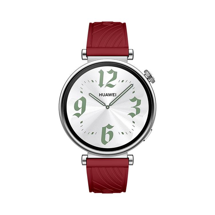 Kalebol 18mm Universal Textured Silicone Black Buckle Strap(Red) - free shipping - PMc TechLife - Order now!