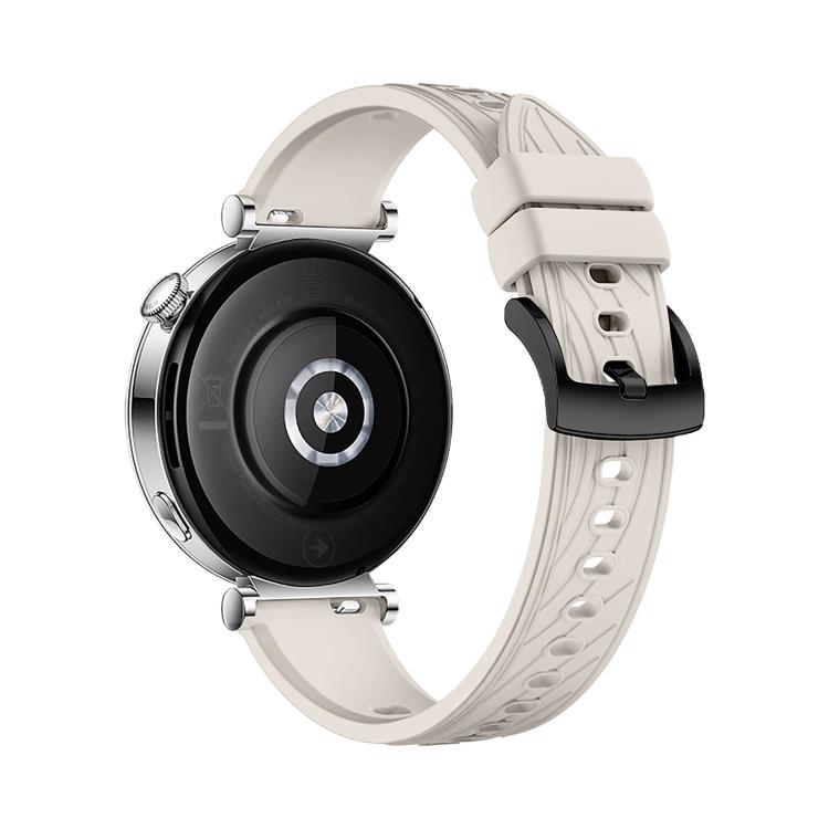 Kalebol 18mm Universal Textured Silicone Black Buckle Strap(Starlight) - free shipping - PMc TechLife - Order now!