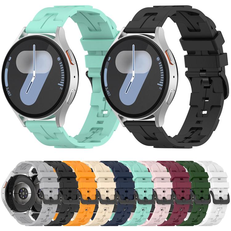 22mm Kalebol Solid Color Black Buckle Round Tail Silicone Watch Band(Wine Red) - free shipping - PMc TechLife - Order now!
