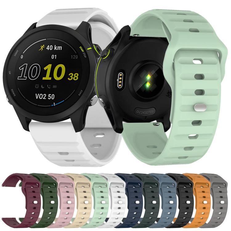 22mm Kalebol Wave Pattern Studded Buckle Silicone Watch Band(Army Green) - free shipping - PMc TechLife - Order now!