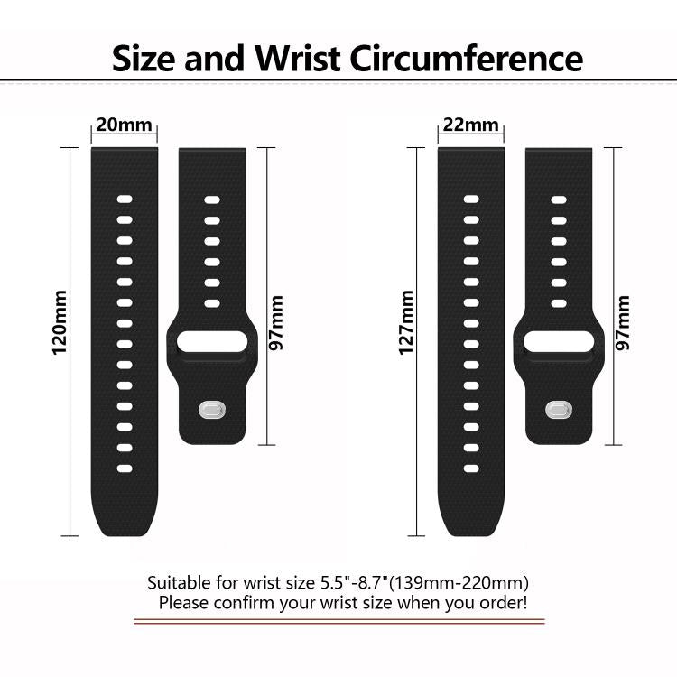 22mm Kalebol Dot Studded Buckle Silicone Watch Band(Teal) - 22mm Bands by Kalebol | Online Shopping South Africa | PMc TechLife | Buy Now Pay Later Mobicred