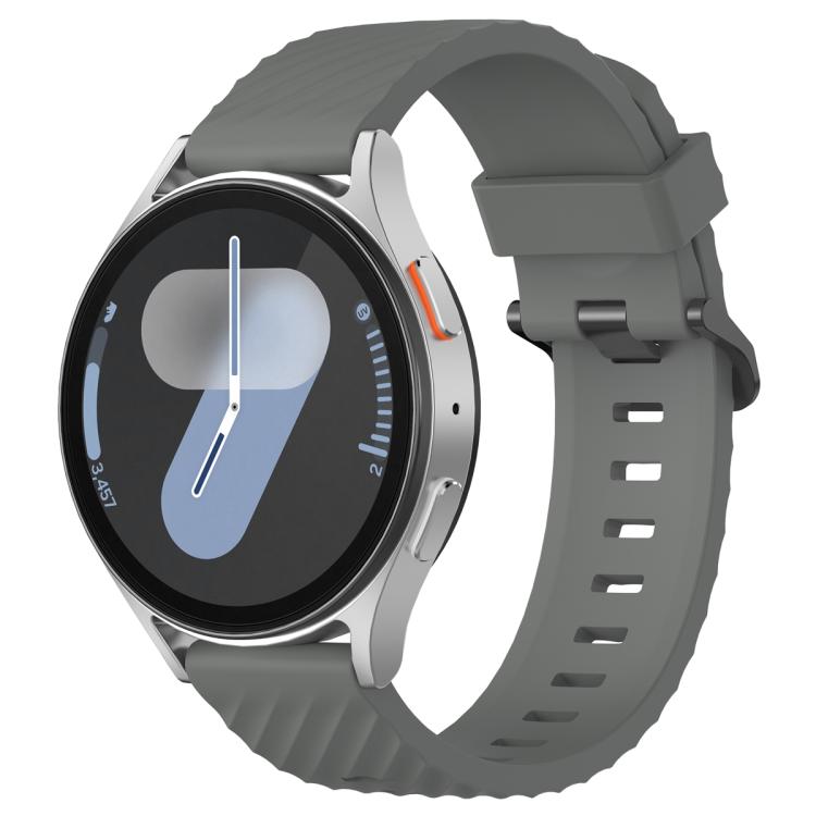 20mm Kalebol Steel Buckle Spruce Silicone Watch Band(Space Grey) - free shipping - PMc TechLife - Order now!