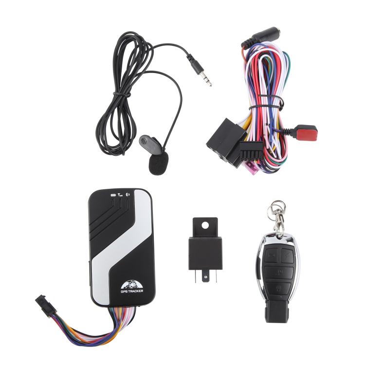 TK403D Car 4G GPS Bluetooth Satellite Locator Tracker, with Remote Control(Black) - Car Tracker by PMc TechLife | Online Shopping South Africa | PMc TechLife | Buy Now Pay Later Mobicred