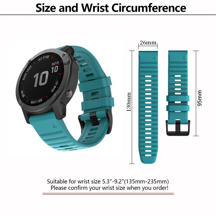 For Garmin QuickFit 22mm Kalebol Concave Texture Silicone Watch Band(White) - free shipping - PMc TechLife - Order now!