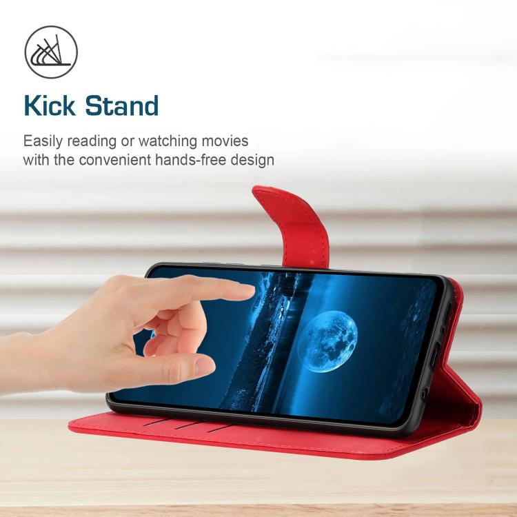For Tecno Pova 7 4G Stitching Embossed Leather Phone Case(Red) - free shipping - PMC TechLife - Order now!
