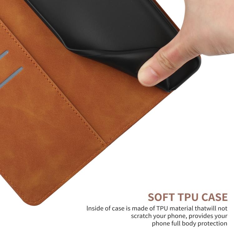 For Tecno Pova 7 4G Stitching Embossed Leather Phone Case(Brown) - free shipping - PMC TechLife - Order now!