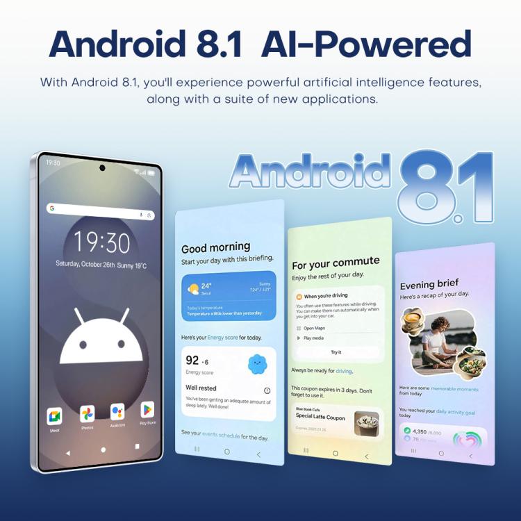 F10 / S25 Ultra, 2GB+16GB, 6.75 inch Android 8.1 MTK6753 Octa Core, Network: 3G, Dual SIM, Plug:EU Plug(Titanium Sliver) - free shipping - PMc TechLife - Order now!