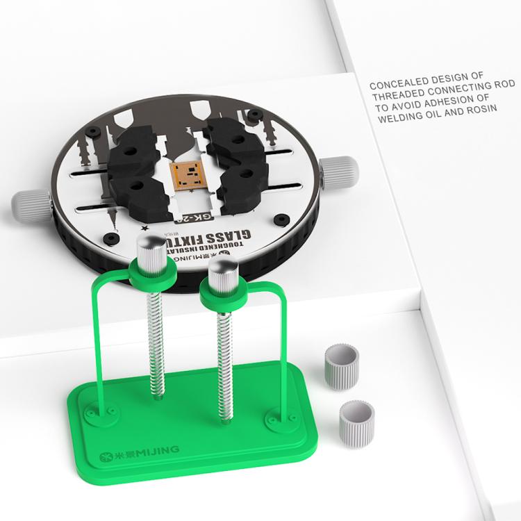 Mijing GK20 360 Rotating High Temperature Resistant Glass Motherboard PCB Fixture - free shipping - PMC TechLife - Order now!
