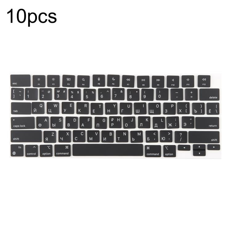 For MacBook A2681 A2941 A3113 A3114 10pcs US Small Enter Version Keycaps, Language:Russian - Keyboard by PMc TechLife | Online Shopping South Africa | PMc TechLife | Buy Now Pay Later Mobicred