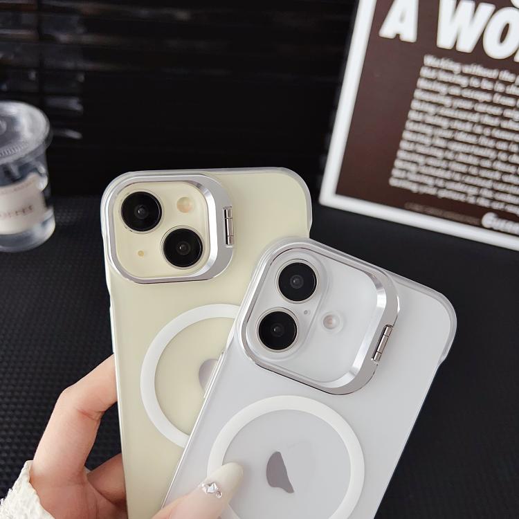 For iPhone 16 Pro Max Ultra-thin Transparent MagSafe Magnetic Frameless Lens Holder Phone Case - free shipping - PMC TechLife - Order now!