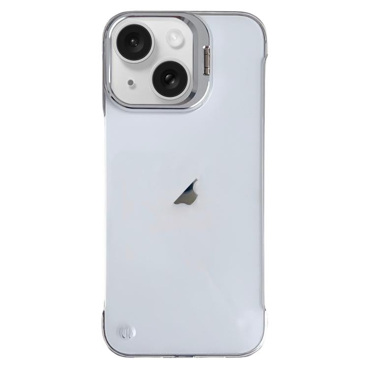 For iPhone 15 Ultra-thin Transparent Frameless Lens Holder Phone Case - free shipping - PMC TechLife - Order now!