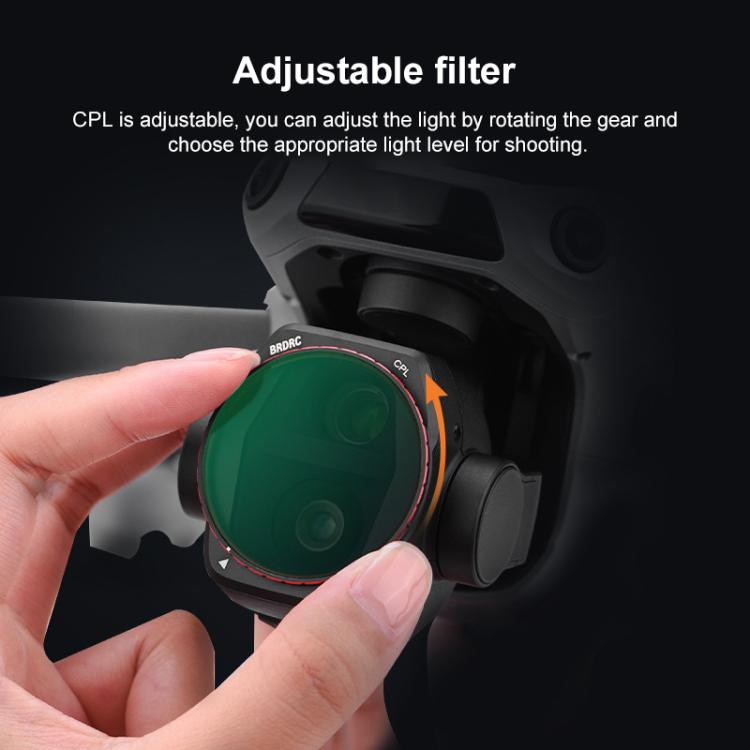 For DJI Air 3S BRDRC Camera Lens Filter, Filter:NIGHT - free shipping - PMC TechLife - Order now!