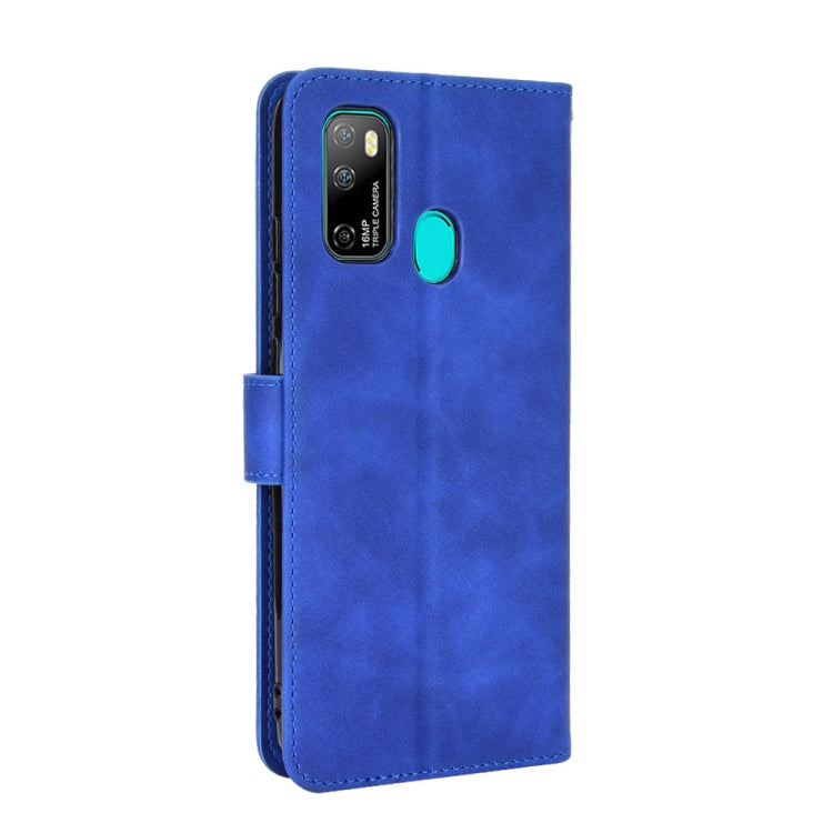 For Ulefone Note 9P Solid Color Skin Feel Magnetic Buckle Horizontal Flip Calf Texture PU Leather Case with Holder & Card Slots & Wallet(Blue) - Ulefone Cases by PMC Jewellery | Online Shopping South Africa | PMC Jewellery | Buy Now Pay Later Mobicred