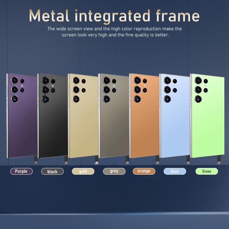 S24 Ultra / S7, 4GB+128GB, 6.75 inch Android 10 MTK6750 Octa Core, Network: 4G, Dual SIM, Plug:US Plug(Black) - free shipping - PMc TechLife - Order now!