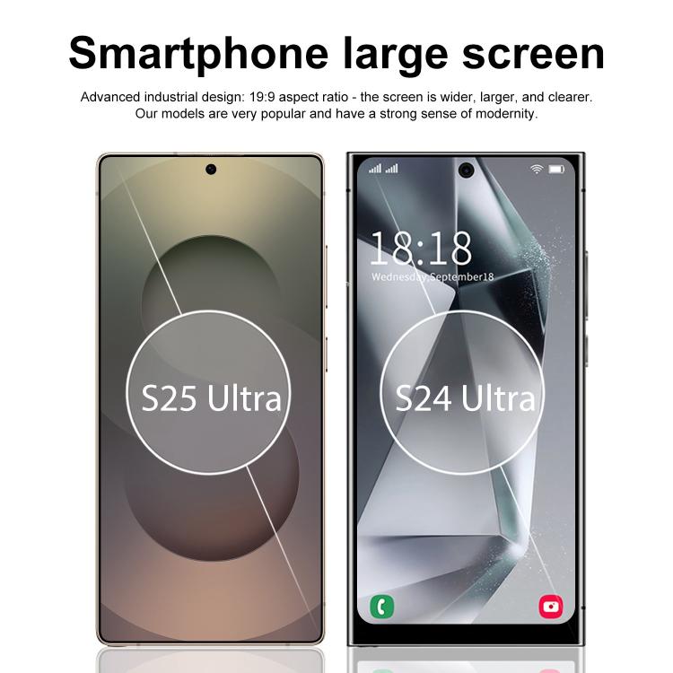 S25 Ultra / S11, 4GB+64GB, 6.75 inch Android 12 MTK6762 Octa Core, Network: 4G, Dual SIM, Plug:EU Plug(Light Blue) - free shipping - PMc TechLife - Order now!