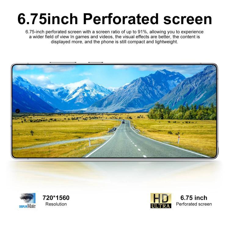 S25 Ultra / S11, 4GB+64GB, 6.75 inch Android 12 MTK6762 Octa Core, Network: 4G, Dual SIM, Plug:US Plug(Blue) - free shipping - PMc TechLife - Order now!