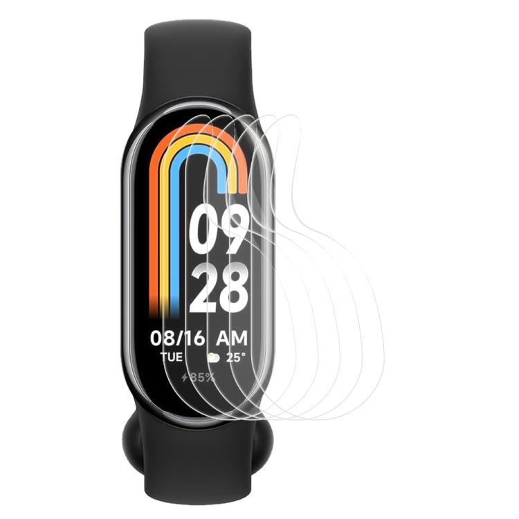For Xiaomi Mi Band 8 NFC 5pcs xDfind Soft Hydrogel Film Full Cover Front Protector - free shipping - PMc TechLife - Order now!