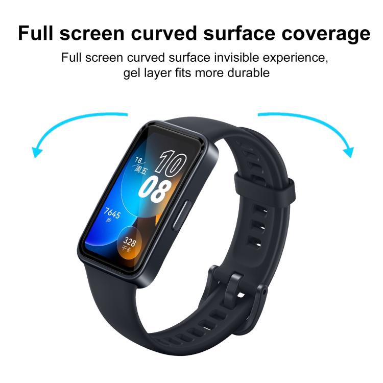 For Huawei Band 8 NFC 2pcs xDfind Curved 3D Composite Material Soft Film Screen Protector - free shipping - PMc TechLife - Order now!