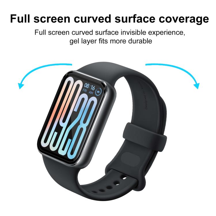 For Xiaomi Smart Band 9 Pro 2pcs xDfind Curved 3D Composite Material Soft Film Screen Protector - free shipping - PMc TechLife - Order now!
