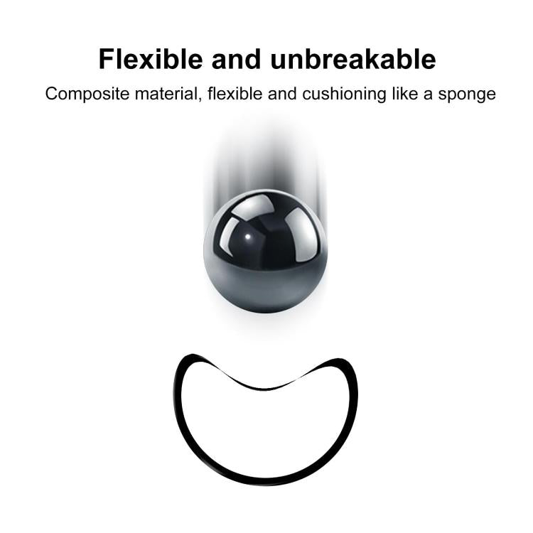 For Samsung Galaxy Watch8 44mm 2pcs xDfind Curved 3D Composite Material Soft Film Screen Protector - free shipping - PMC TechLife - Order now!