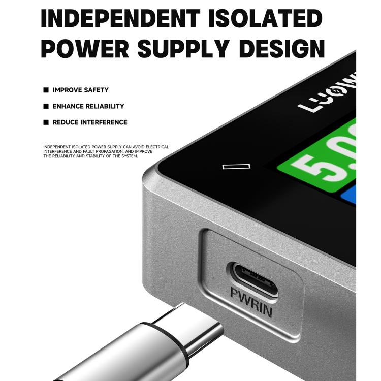 Luowei LW-D1 Isolated Power Supply Design Digital Curve Ammeter - free shipping - PMC TechLife - Order now!
