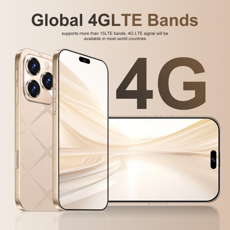 A16 Pro Max / PDA89-B, 4GB+64GB, 6.58 inch Android 10 MTK6739 Quad Core, Network: 4G, OTG, Dual SIM, Plug:AU Plug(Gold) - free shipping - PMc TechLife - Order now!