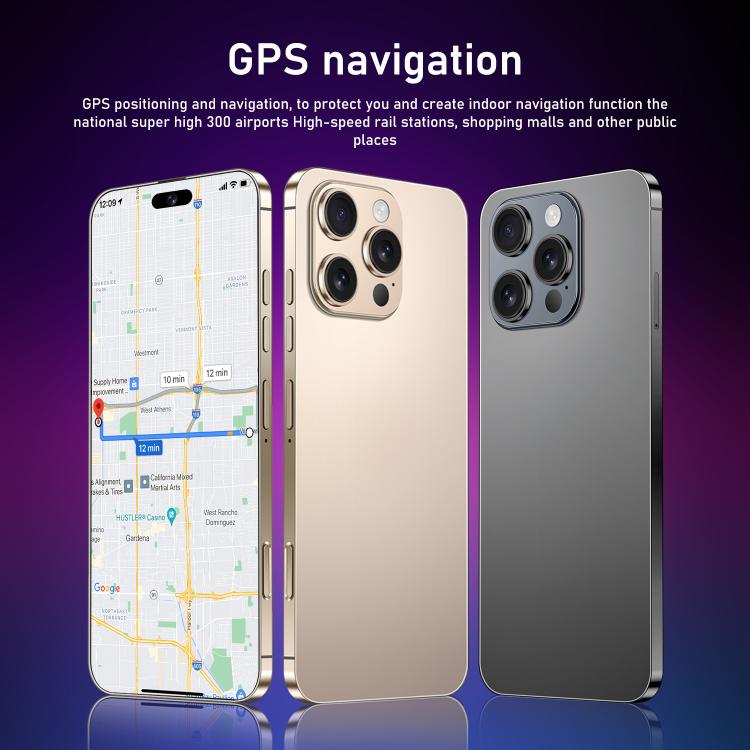 I16 Pro Max / RAi3, 3GB+64GB, 6.56 inch Android 10 MTK6739 Quad Core, Network: 4G, Dual SIM, Plug:EU Plug(Black) - free shipping - PMc TechLife - Order now!