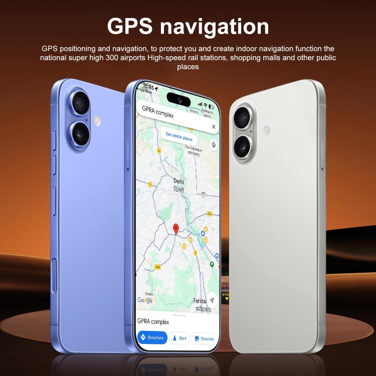 I16 Plus / RAi5, 3GB+64GB, 6.56 inch Android 10 MTK6739 Quad Core, Network: 4G, Dual SIM, Plug:US Plug(White) - free shipping - PMc TechLife - Order now!