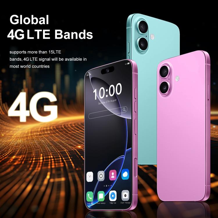 I16 Plus / RAi5, 3GB+64GB, 6.56 inch Android 10 MTK6739 Quad Core, Network: 4G, Dual SIM, Plug:US Plug(White) - free shipping - PMc TechLife - Order now!