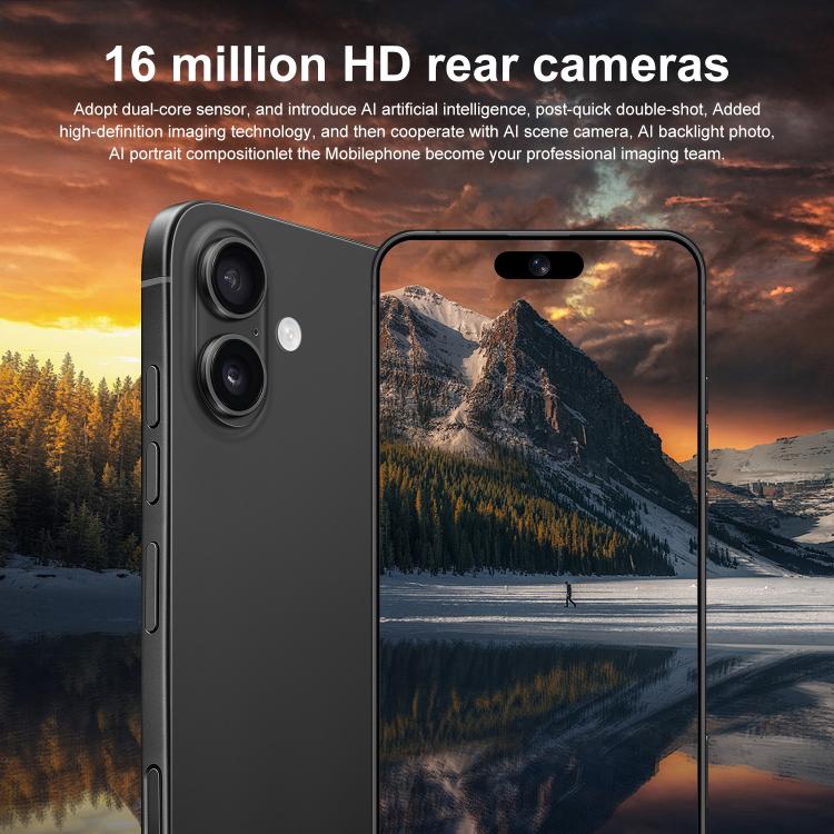 I16 Plus / RAi5, 3GB+64GB, 6.56 inch Android 10 MTK6739 Quad Core, Network: 4G, Dual SIM, Plug:US Plug(Pink) - free shipping - PMc TechLife - Order now!