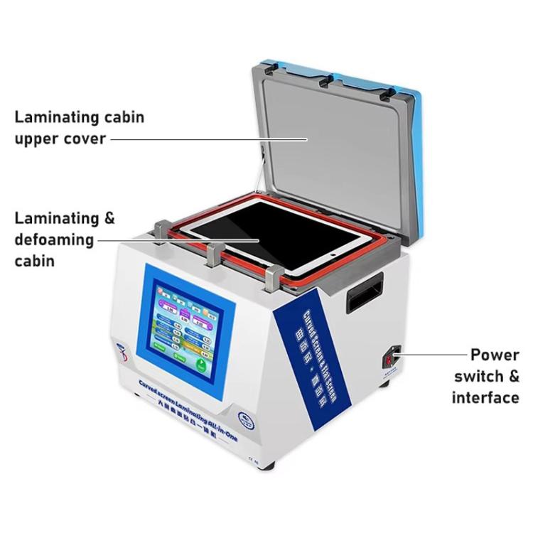 YYD YD-639 UV Curing Laminating Defoaming All-in-One, Plug:UK Plug - free shipping - PMC TechLife - Order now!