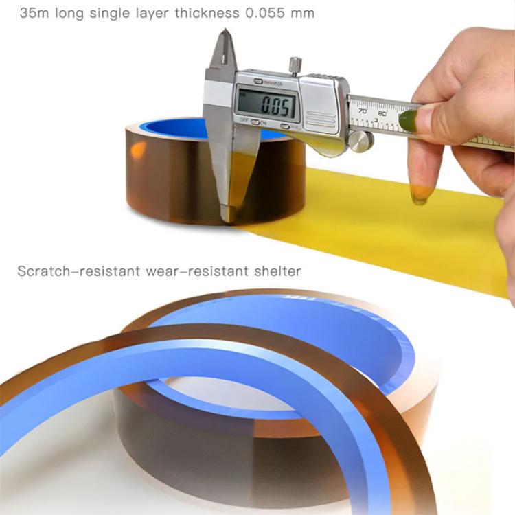 Mechanic 400 Degrees Celsius High-temperature Resistant PCB Battery Repair Tape, Size:30mm x 35m - free shipping - PMC TechLife - Order now!