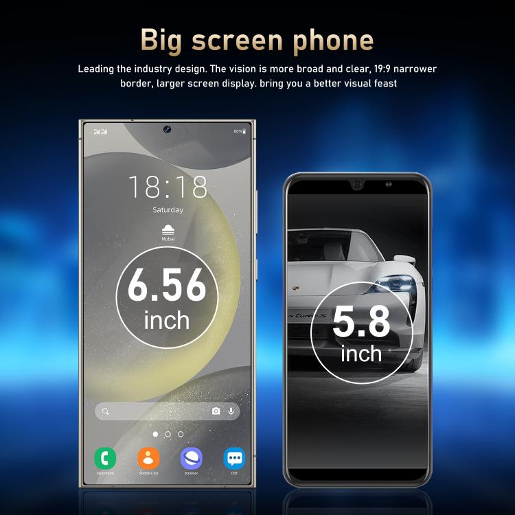 C24 Pro / S3-3, 3GB+64GB, 6.56 inch Android 10 MTK6739 Quad Core, Network: 4G, Dual SIM, Plug:UK Plug(Blue) - free shipping - PMc TechLife - Order now!