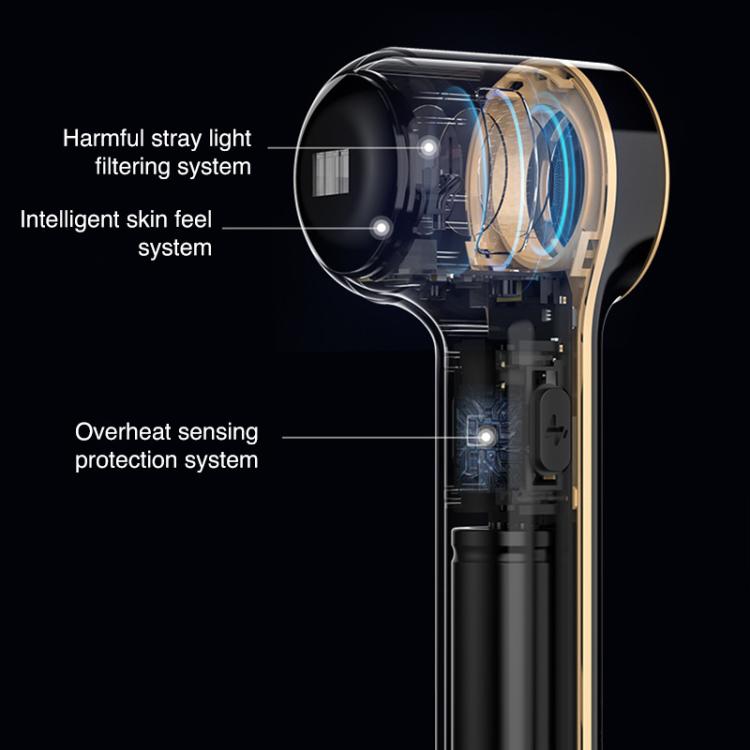 AF-101 Home Milk Light DPL Freezing Point Photon Skin Rejuvenation Device, EU Plug(Black) - free shipping - PMC TechLife - Order now!
