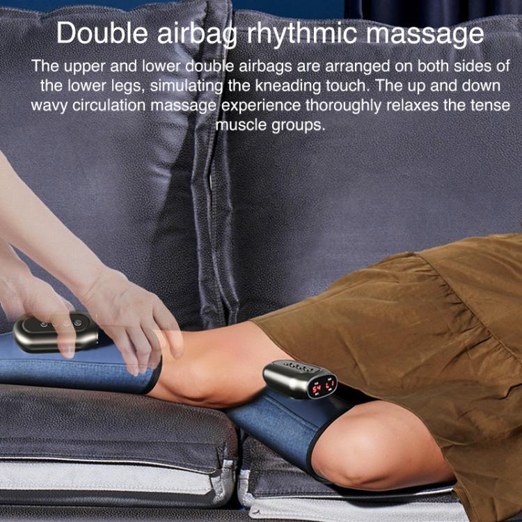 WG-JB-701 Home Portable Airbag Heating Leg Massager, Style:Remote Control Version Single - free shipping - PMC TechLife - Order now!