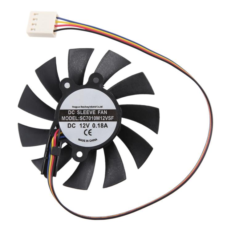 For SEEWO SC7010M12VSF DC12V 0.18A 4Pin Cooling Fan - free shipping - PMC TechLife - Order now!