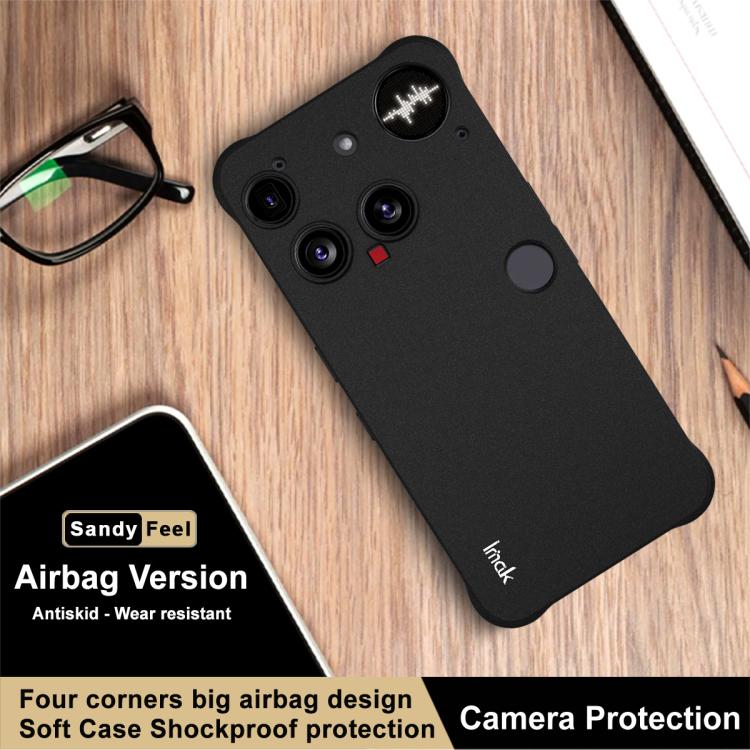 For Nothing Phone 3 imak Shockproof Airbag TPU Phone Case(Matte Black) - free shipping - PMC TechLife - Order now!
