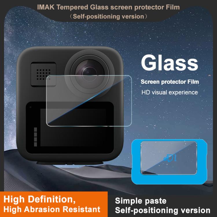 For GoPro Max imak Tempered Glass Film, Self-positioning Version - free shipping - PMC TechLife - Order now!